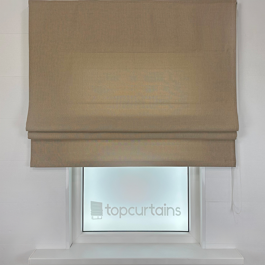 картинка Римская штора Inspire Elegance темно-бежевая от магазина Topcurtains
