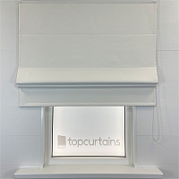 картинка Римская штора блэкаут White Cover от магазина Topcurtains