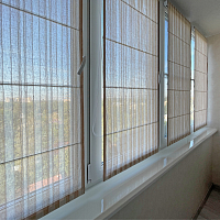 картинка Римская штора Rayas de Lino color 2 от магазина Topcurtains