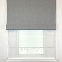картинка Двойная римская штора блэкаут Eclipse серая от магазина Topcurtains