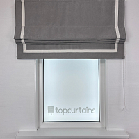 картинка Римская штора Canvas Grey Frame от магазина Topcurtains