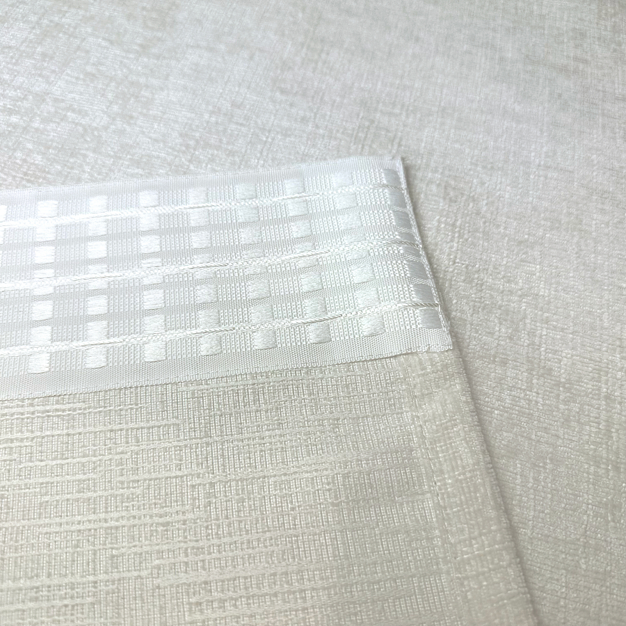 картинка Штора из белого шeнилла Chenille Milk от магазина Topcurtains