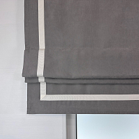 картинка Римская штора Canvas Grey Frame от магазина Topcurtains