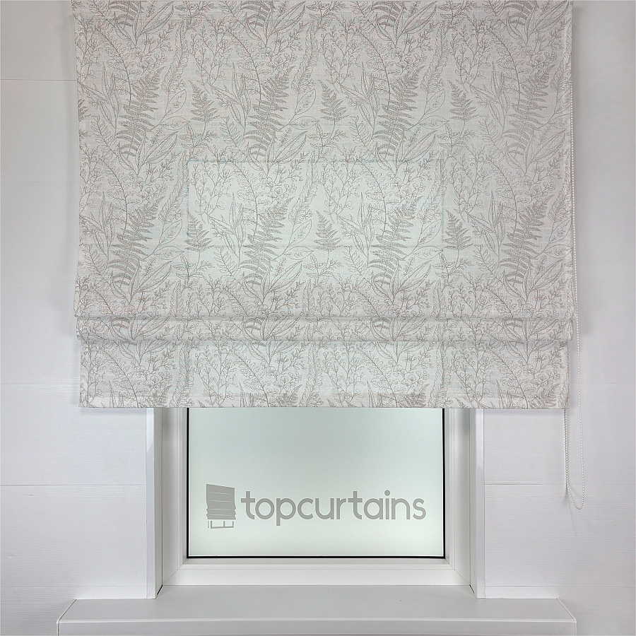 картинка Римская штора из хлопкового полупрозрачного тюля Florentino от магазина Topcurtains