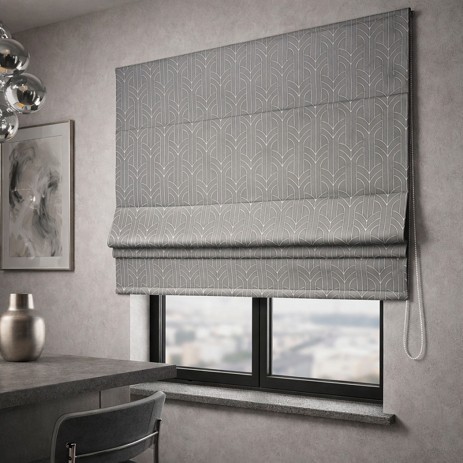 картинка Римская штора Silver Gloss от магазина Topcurtains