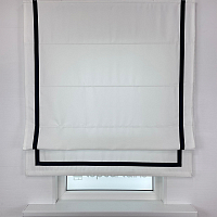 картинка Римская штора Canvas White Snow Frame от магазина Topcurtains