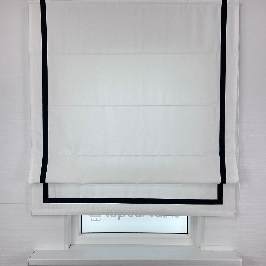 картинка Римская штора Canvas White Snow Frame от магазина Topcurtains