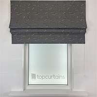 картинка Римская штора Mountain Gold графитовая от магазина Topcurtains