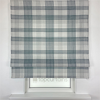 картинка Римская штора в клетку Tartan color 3 от магазина Topcurtains