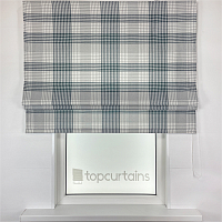 картинка Римская штора в клетку Tartan color 3 от магазина Topcurtains