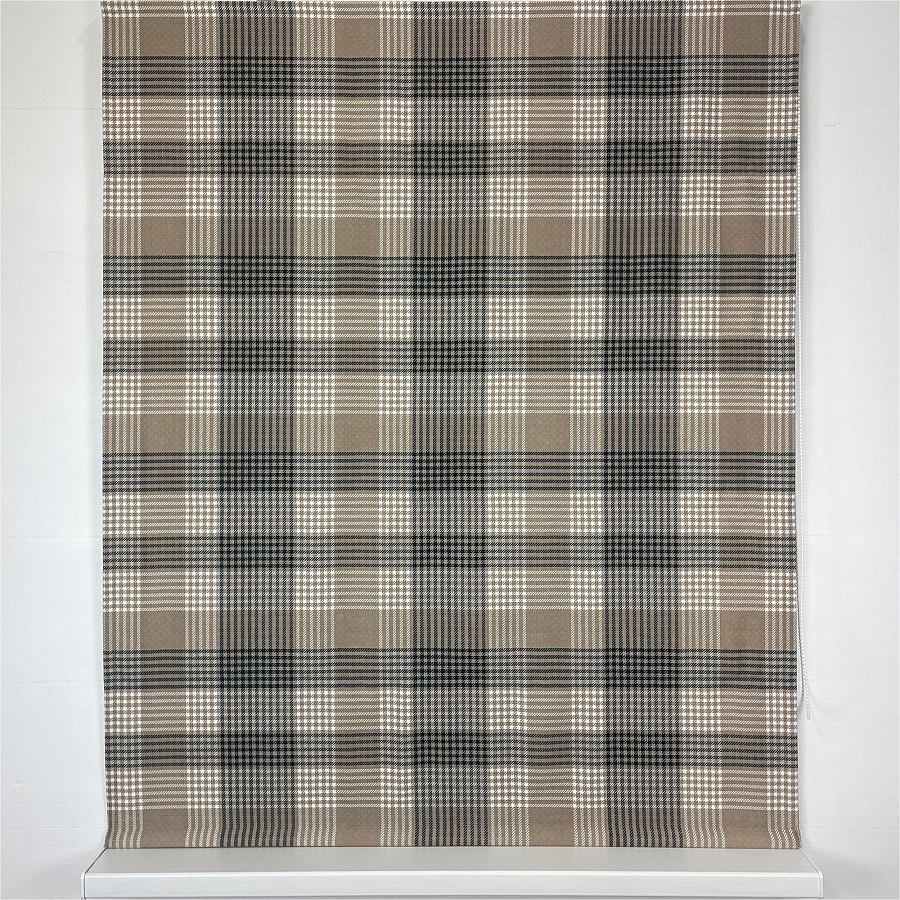 картинка Римская штора в клетку Tartan color 2 от магазина Topcurtains