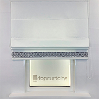 картинка Римская штора Canvas White Style от магазина Topcurtains