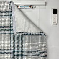 картинка Римская штора в клетку Tartan color 3 от магазина Topcurtains