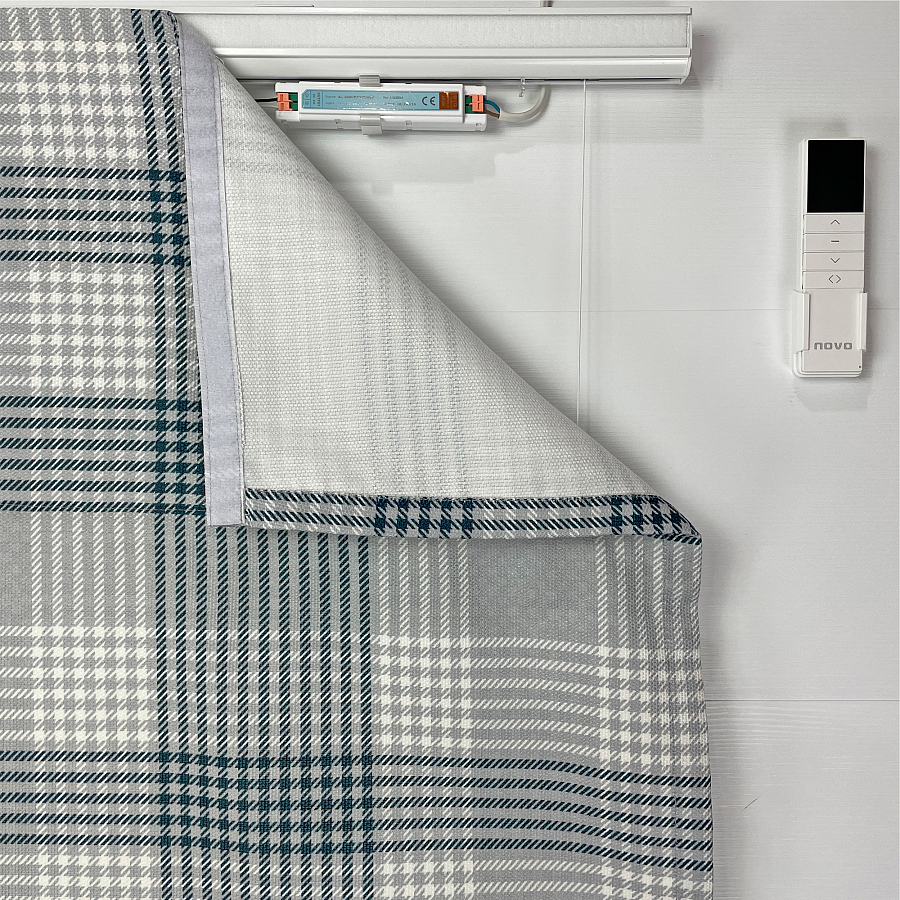 картинка Римская штора в клетку Tartan color 3 от магазина Topcurtains