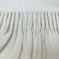 картинка Штора из белого шeнилла Chenille Milk от магазина Topcurtains