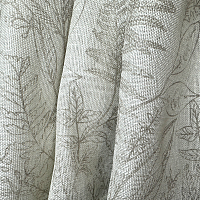 картинка Штора из тюля с ботаническим орнаментом Florentino от магазина Topcurtains