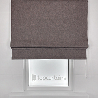 картинка Римская штора блэкаут Brown Cover от магазина Topcurtains