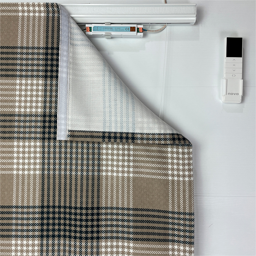 картинка Римская штора в клетку Tartan color 2 от магазина Topcurtains
