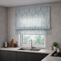 картинка Римская штора Blue Fern от магазина Topcurtains