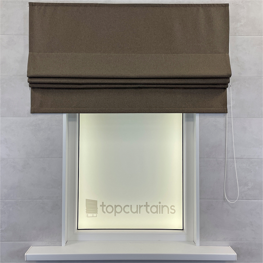 картинка Римская штора Home Colors, коричневая от магазина Topcurtains