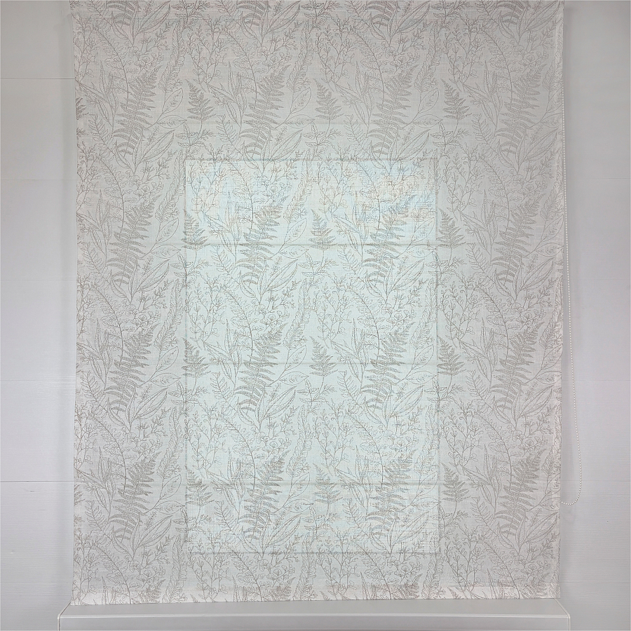 картинка Римская штора из хлопкового полупрозрачного тюля Florentino от магазина Topcurtains