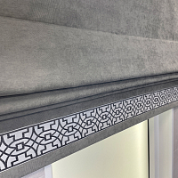картинка Римская штора Canvas Grey Style от магазина Topcurtains