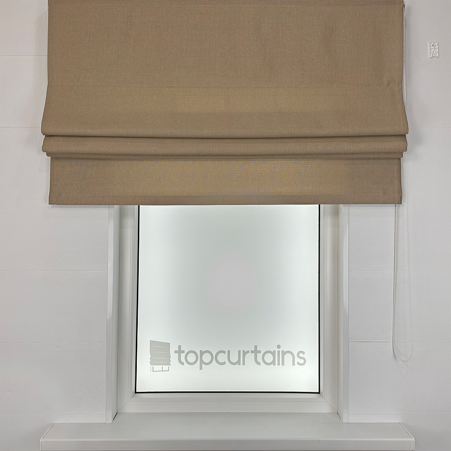 картинка Римская штора Inspire Elegance темно-бежевая от магазина Topcurtains