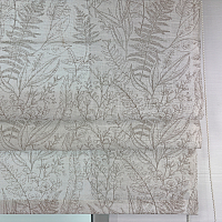 картинка Римская штора из хлопкового полупрозрачного тюля Florentino от магазина Topcurtains