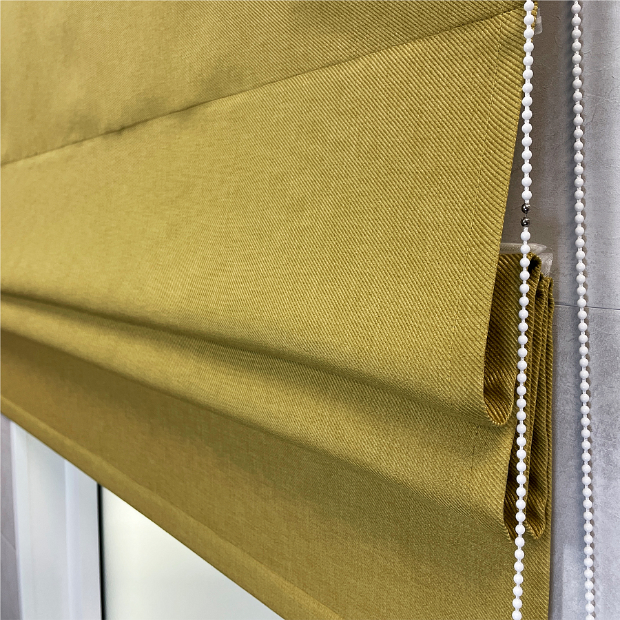 картинка Римская штора Golden Stripe от магазина Topcurtains