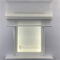 картинка Римская штора Sun Line, белая от магазина Topcurtains
