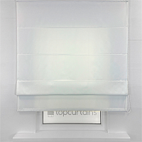 картинка Римская штора Canvas White Snow от магазина Topcurtains
